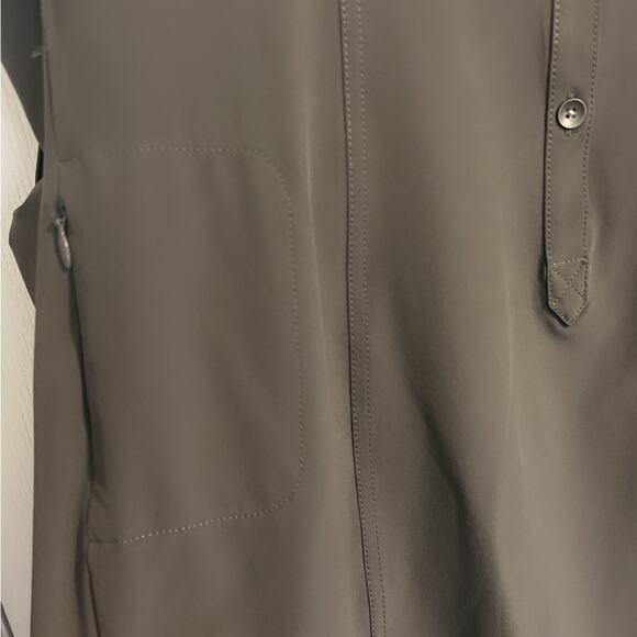 Eddie Bauer Dress Women's Size Small Gray Active Buttoned Down With Flaw - Picture 6 of 8